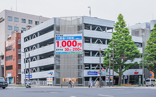 国分町MKパーキングの外観